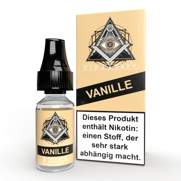 Vanille - Fids-Paff Liquid 10ml