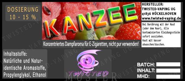 Twisted Flavors-Aroma (10 ml) Kanzee