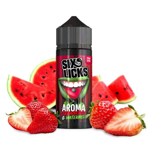 Strawberry Watermelon - Sixs Licks Aroma 20ml