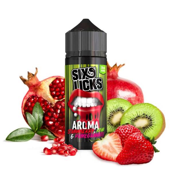 Strawberry Kiwi Pomegranate - Sixs Licks Aroma 20ml