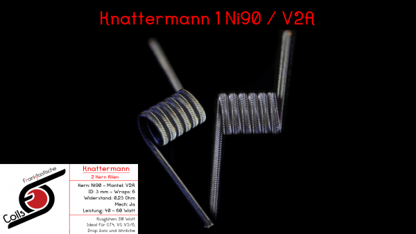 Franktastische Coils - Knattermann 1 N90/ V2A