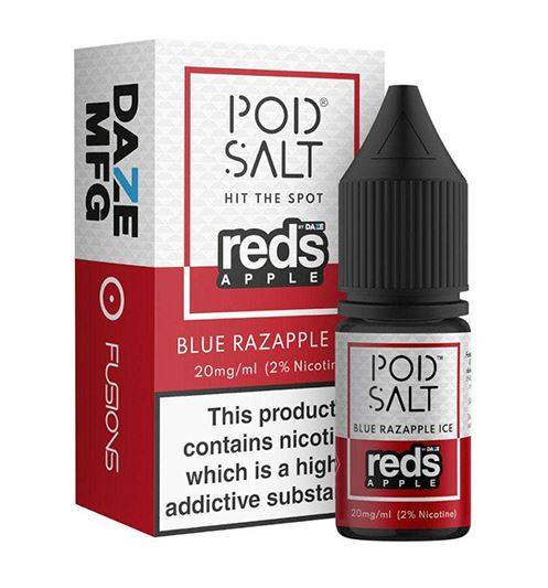 Red Appel Blue Razapple Ice - Pod Salt Fusion 10ml Liquid