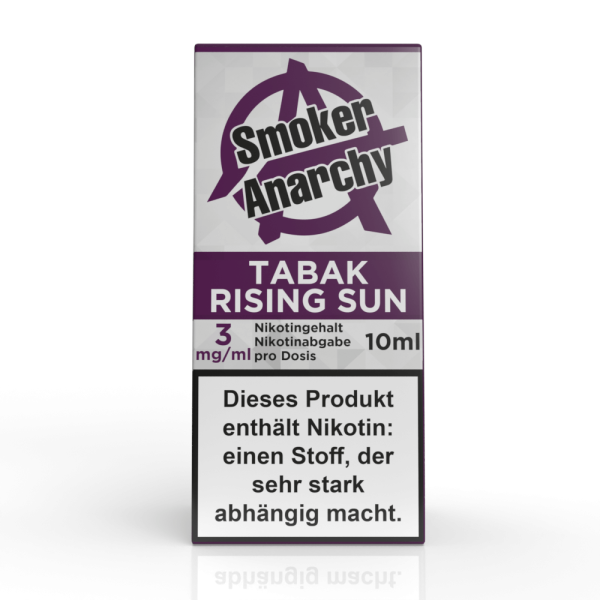 Tabak Rising Sun - Smoker Anarchy® Liquid 10ml 0mg