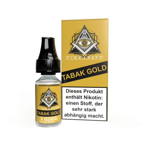 Tabak Gold - Fids-Paff Liquid 10ml