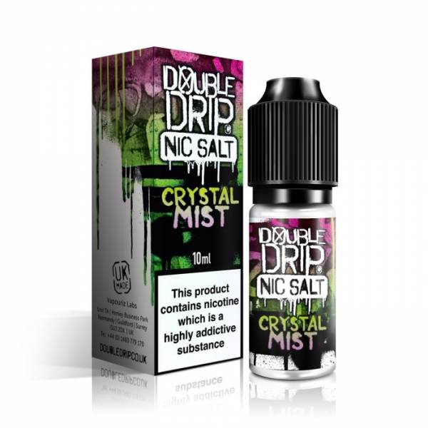 Crystal Mist - Double Drip Nikotinsalz Liquid 10ml