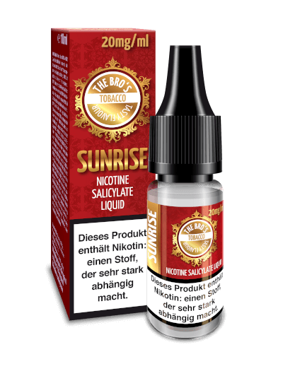 Sunrise - The Bro´s Nikotinsalz 20mg 10ml Liquid