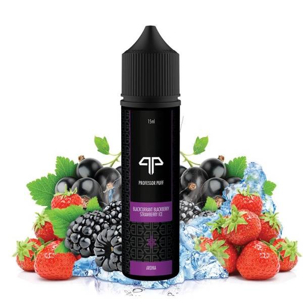 Blackcurrant Blackberry Stawberry Ice - Professor Puff Aroma 15ml
