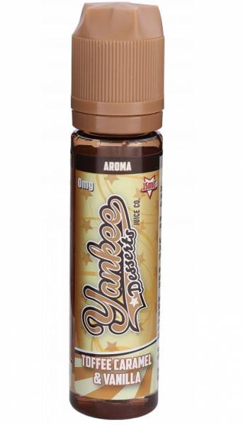 Toffee Caramel and Vanilla - Yankee Juice Aroma 15ml
