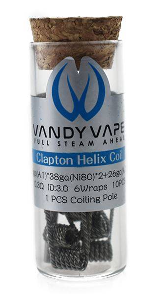 VandyVape Prebuilt Clapton Helix Coil (10 St.)