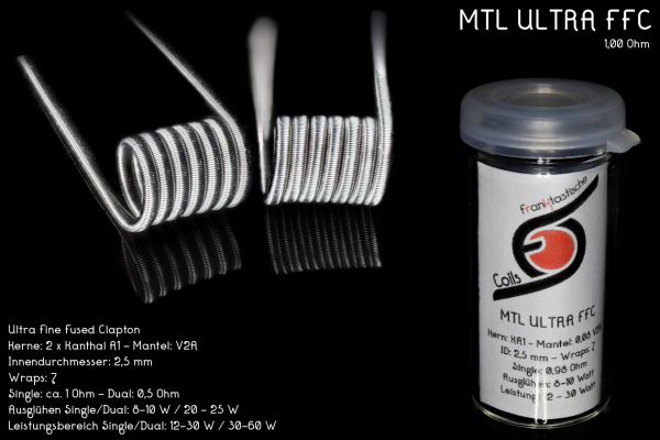 Franktastische Coils - MTL Ultra FFC