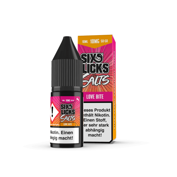 Love Bite - Sixs Licks Nikotinsalz Liquid 10ml
