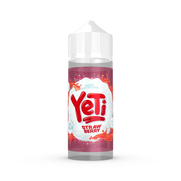 Strawberry - Yeti Liquid 100ml 0mg